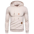 2021 New Autumn Winter Cotton Hoodied Mens Sweatshirts Solid Hoody Fleece Thick Hoodies Men Sportswear Zipper Sweatshirts Men