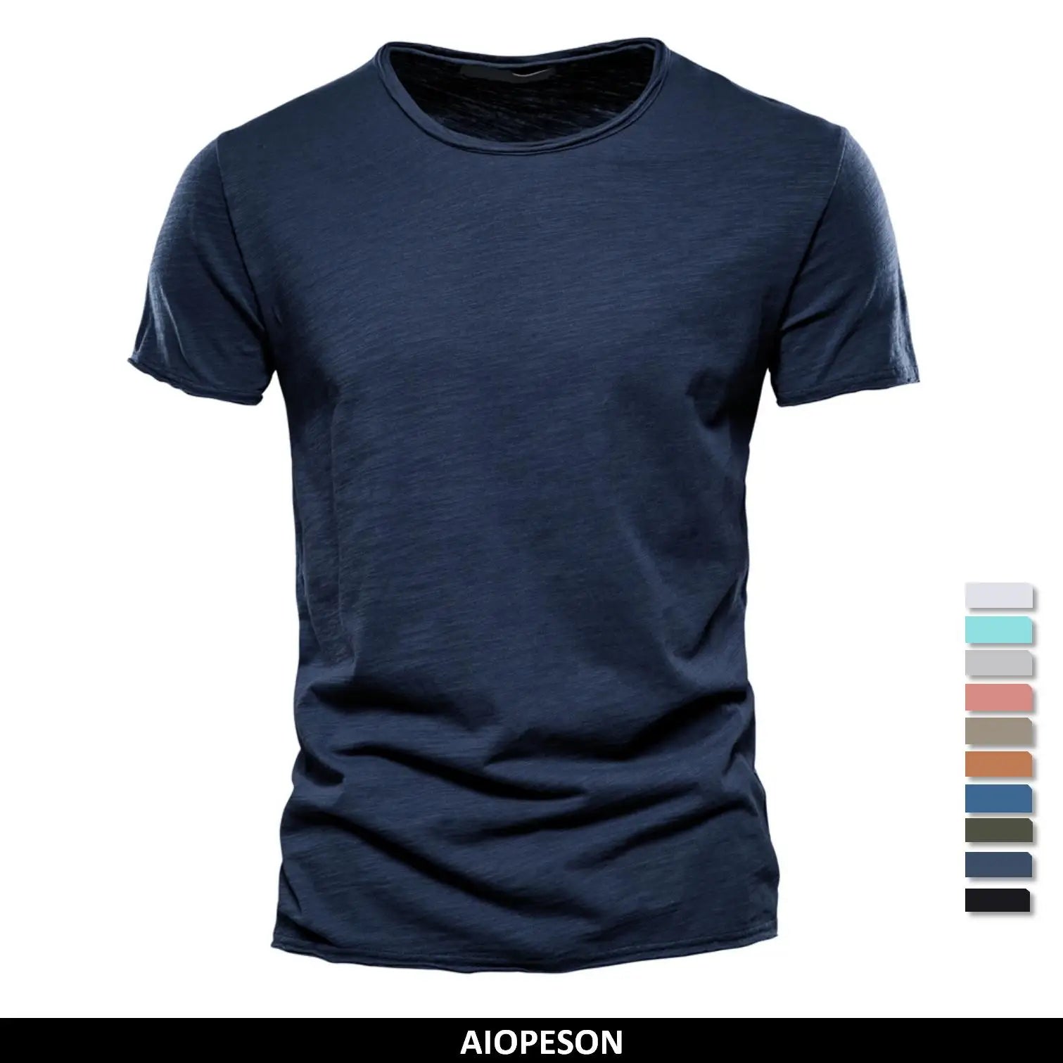 Quality 100% Cotton Men T-shirt Fashion Cut Design Slim Fit Soild Men's t-shirt Tops Tees Brasil Short Sleeve T Shirt For Men