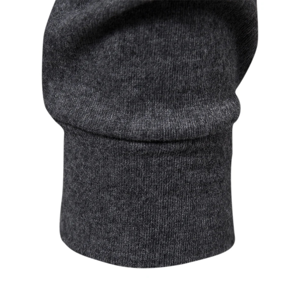 AIOPESON Solid Men T-shirt Casual Long Sleeve Turtleneck Bottoming Shirt for Men Autumn Winter Basic Slim Underwear Shirts Man