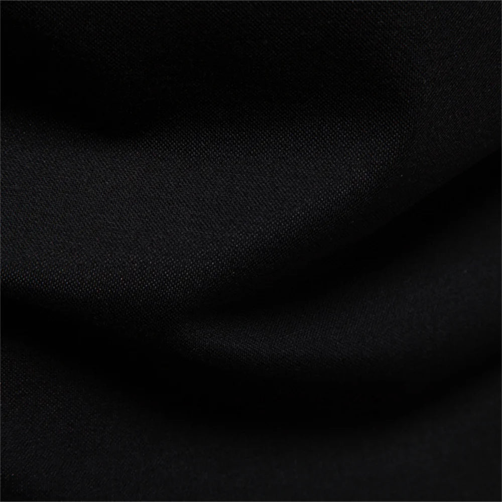 AIOPESON Men's Polo Shirts Half Zipper Collar Solid Color Lightweight Breathable Casual Polo Shirt for Men Summer Fashion Top